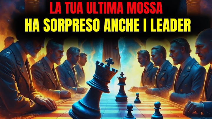 PRESCELTO, NON HAI DETTO NULLA… MA IL CIELO HA GIÀ DICHIARATO SCACCO MATTO