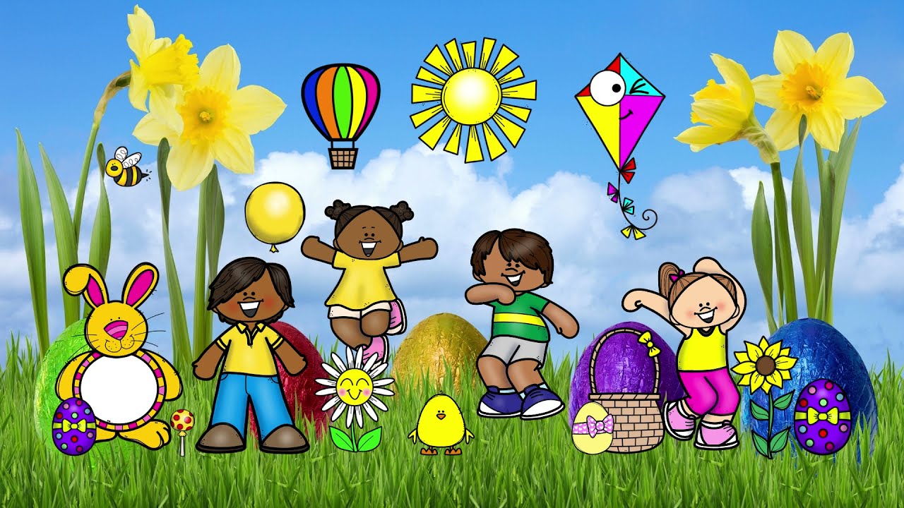 I Spy! Colors Spring Game, Speech & Language, Vocabulary, Virtual School, Visual Discrimination FUN!