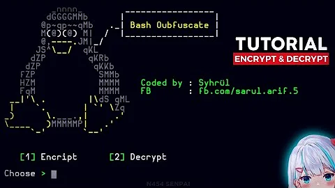 TUTORIAL ENCRYPT & DECRYPT