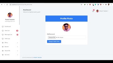 portfolio website with PHP part 2