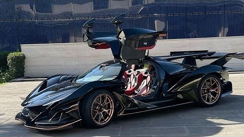 Apollo IE | v12 exaust sound and revs | Intensa Emozione