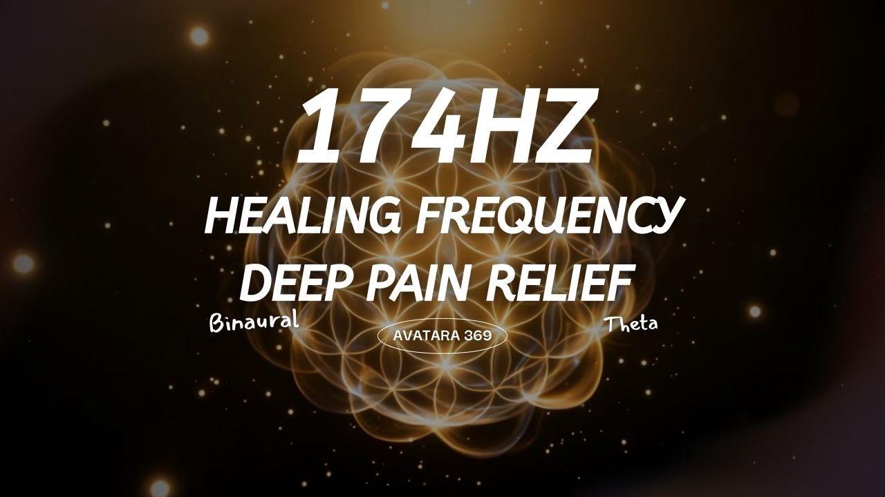 174hz | Healing Frequency | Deep Pain Relief - YouTube