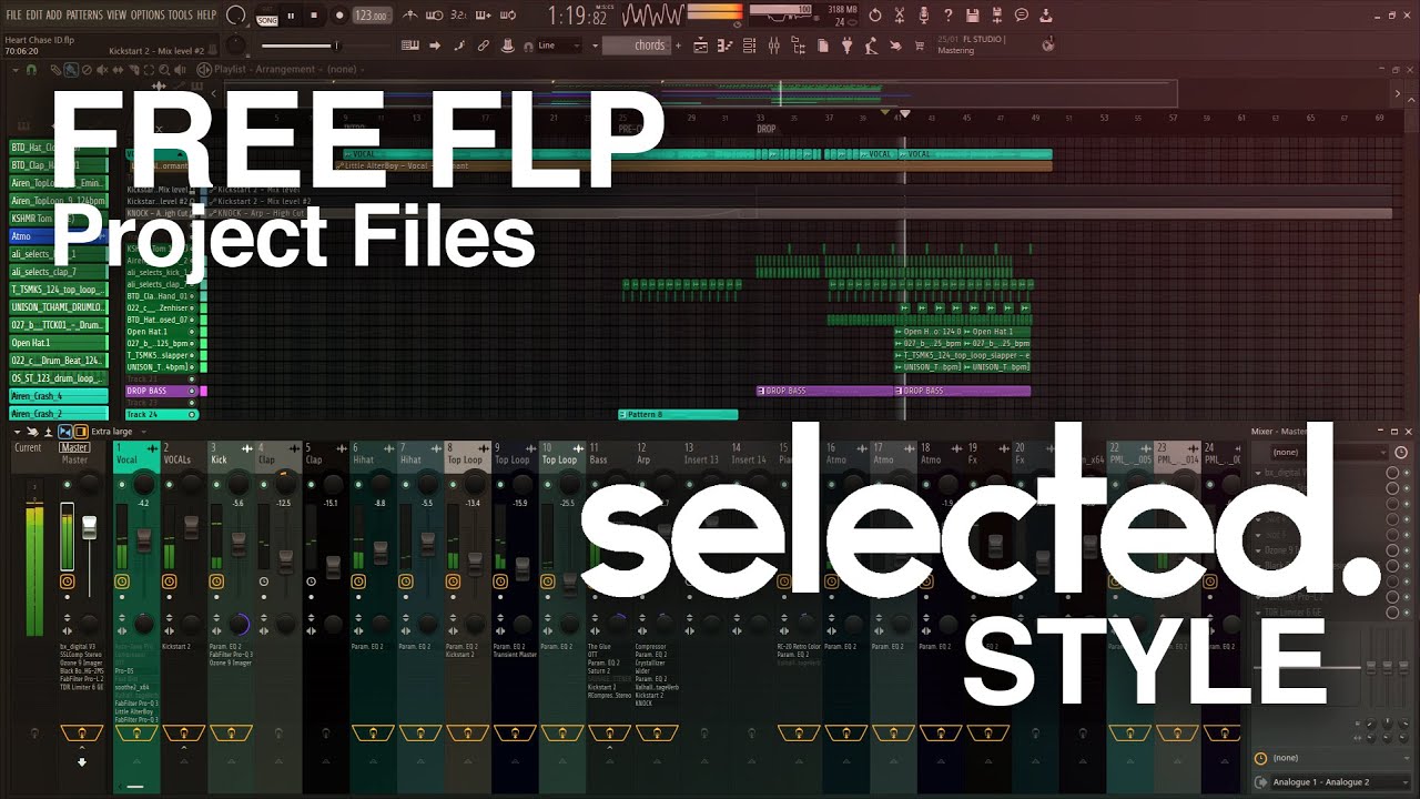 Deep House Selected Style - Template 2024 [FREE FLP + Vocals] - YouTube