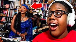 Niy Reacts to Tems: Tiny Desk Concert