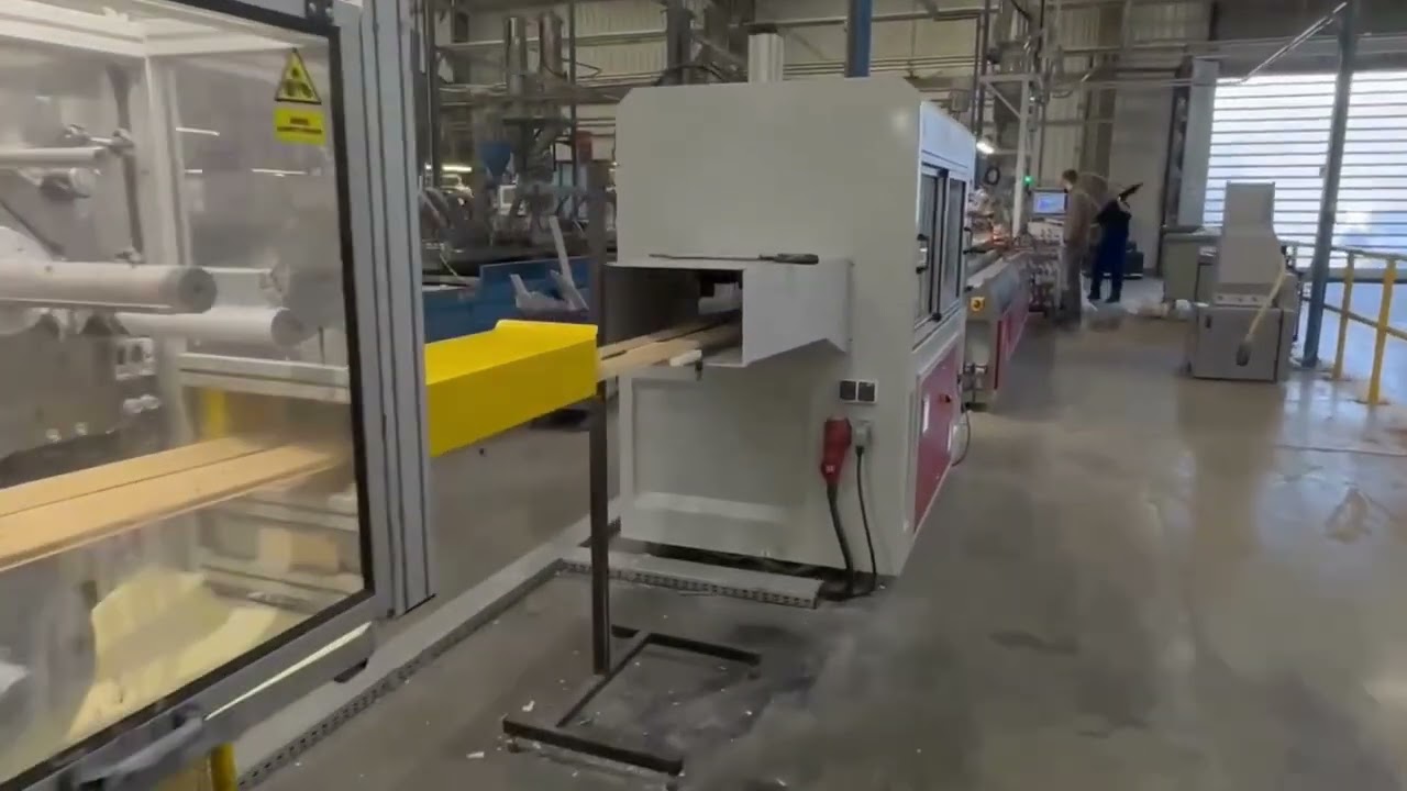 PVC Skirting Profile Production Line by Mikrosan