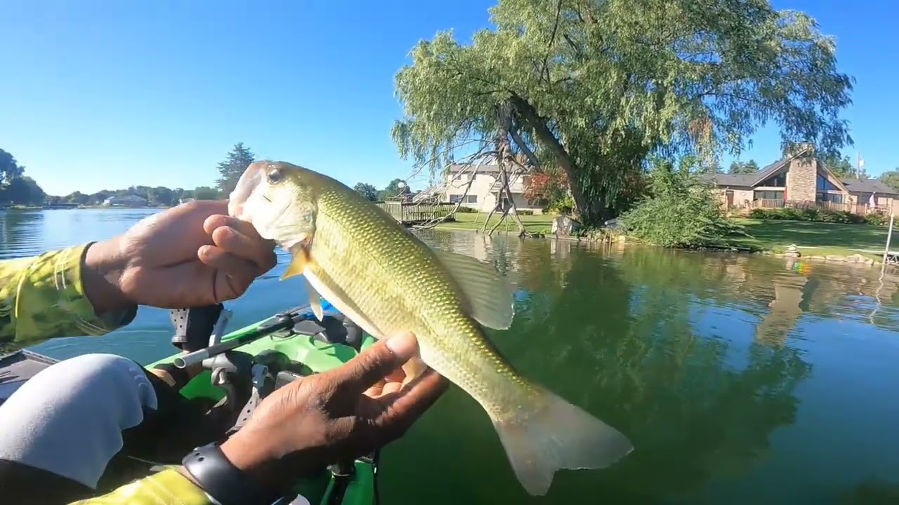 New Lake in Michigan Bass Fishing 2025 Part 1-2
