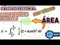 🧐 Área con coordenadas polares | Integral | ¡Muy básico!|Cálculo Vectorial