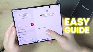 How to Add eSIM on SAMSUNG Galaxy Z Fold 8 / 8 Ultra