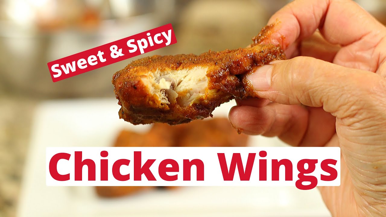 Sweet And Spicy Chicken Wings   Rockin Robin Cooks