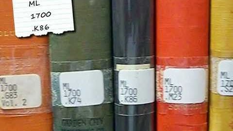 Finding a Book by Call Number (Old Version)