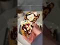viral chocolate chip cookie ice cream tacos recipe 🍦🍪 #shorts #recipe #cookies #baking #chocolate