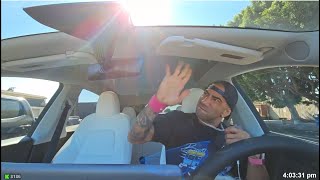 Fousey Loses It After Realizing Hes Been Driving In The Wrong Direction