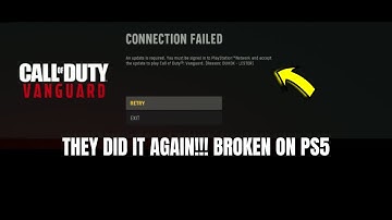 THEY BROKE IT AGAIN!! VANGUARD UNPLAYABLE ON PS5 (DUHOK LESTER ERROR)