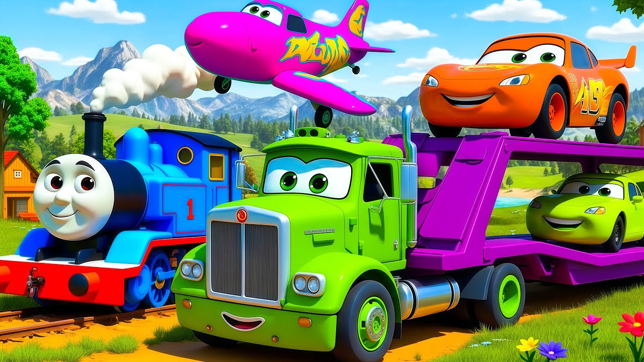 Long Slide Game With Cow Elephant Gorilla Hippopotamus Tiger 3d Animal Game Funny 3d Animals