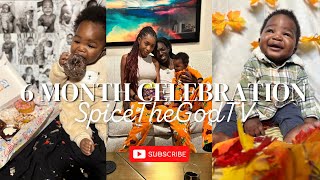 6 MONTH PICTURES | DIY Baby Photoshoots | Infant Fall Photos | Baby Walker