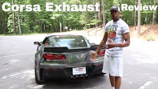 Corsa Exhaust Performance on a C7 GrandSport Corvette