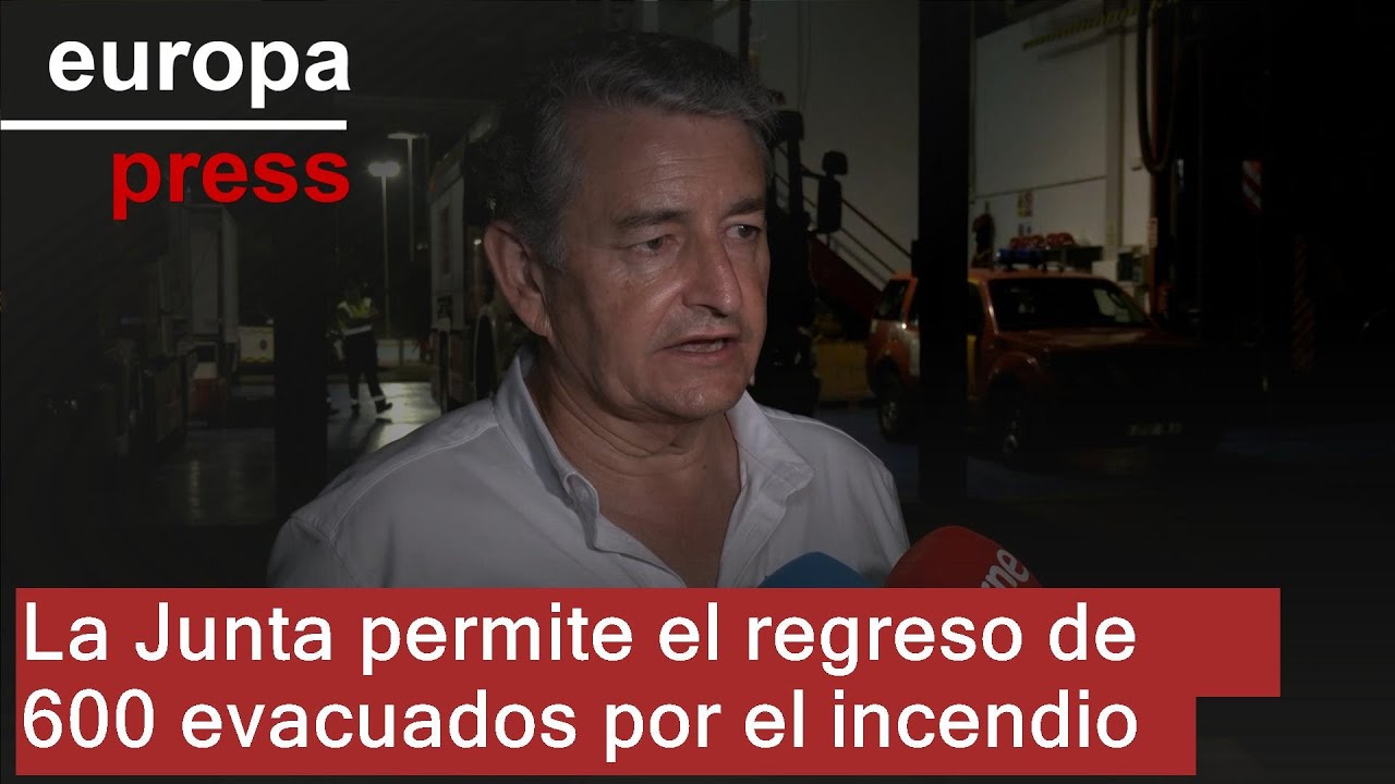 La Junta autoriza el regreso de más de 600 personas desalojadas y 'desconfina' Lubrín