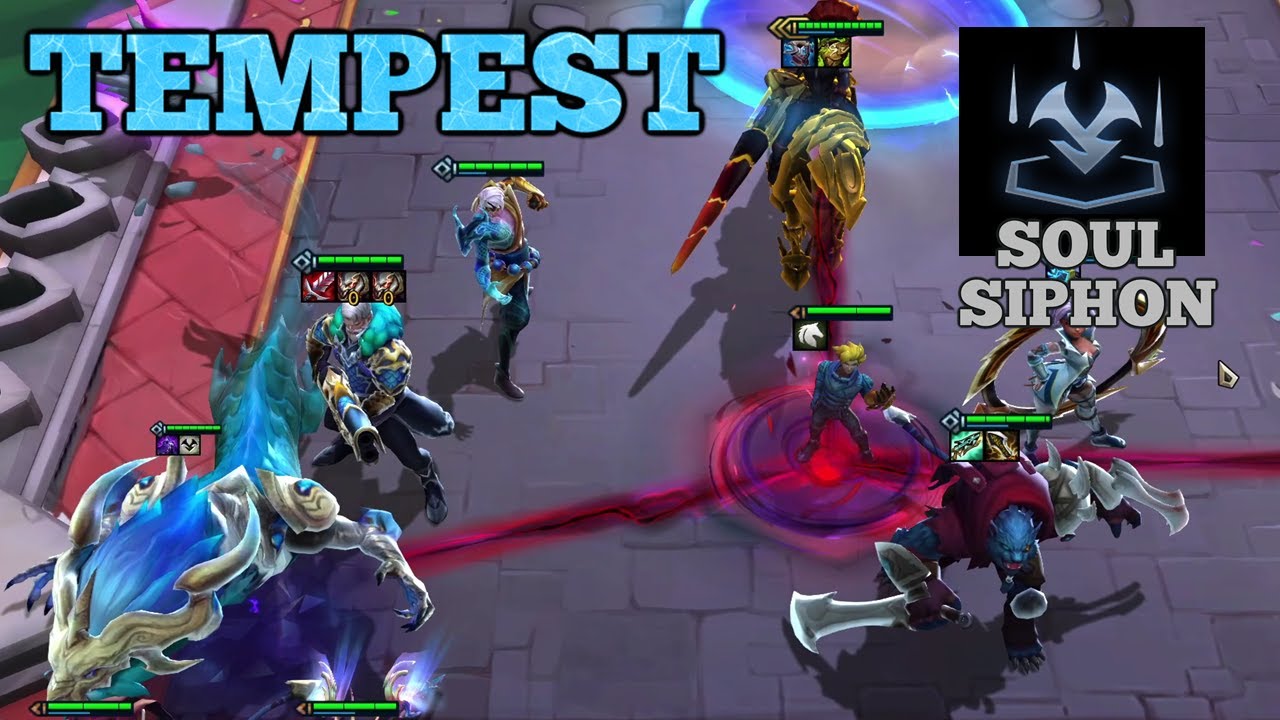 Darkflight Soul Siphon - 60% Bonus Damage From Tempest - TFT Uncharted Realms - Set 7.5