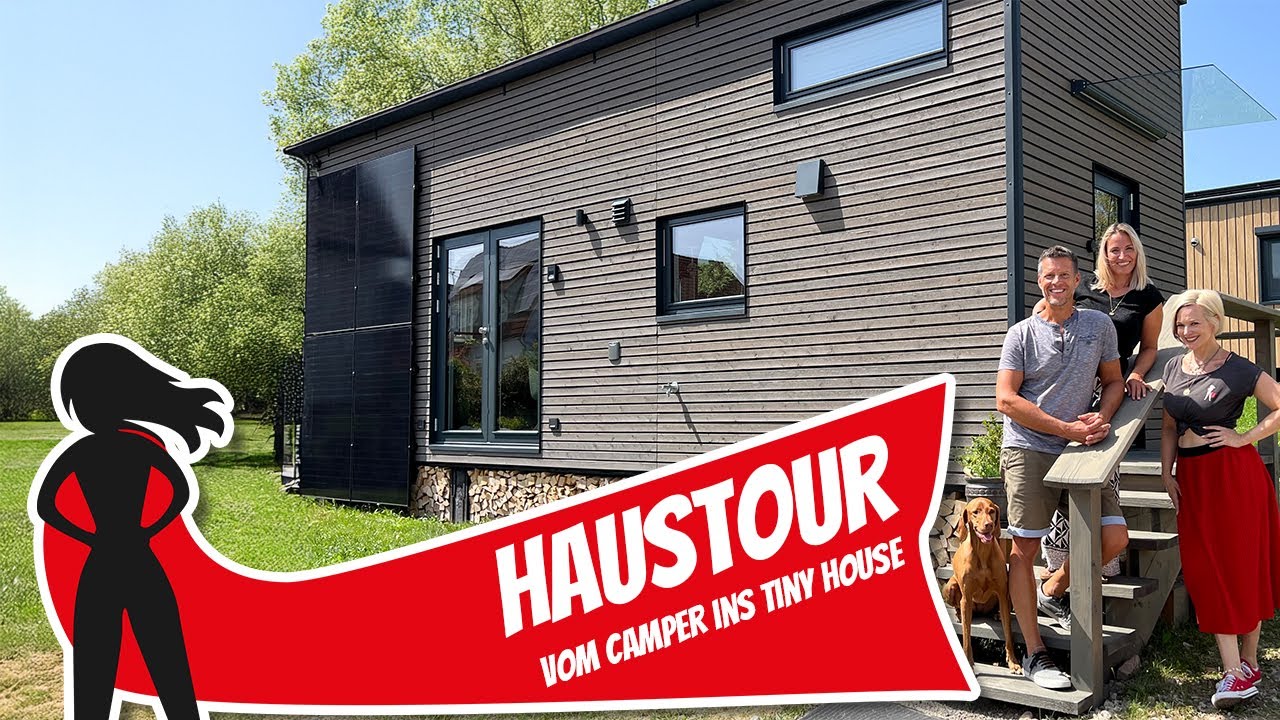 Tiny House Tour: „So leben wir autark & ohne Verzicht“ – MIT Profi-Checkliste | Hausbau Helden