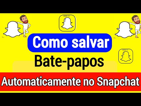 Como salvar bate-papos automaticamente no Snapchat (atualizado)|| Como salvar a mensagem do Snapchat
