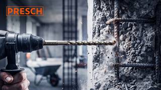 PRESCH SDS plus Hammer Drill Bits – Long-Lasting. Powerful. Precise.