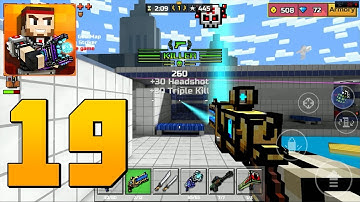 Pixel Gun 3D - Gameplay Walkthrough Part 19 - Exterminator (IOS / ANDROID)