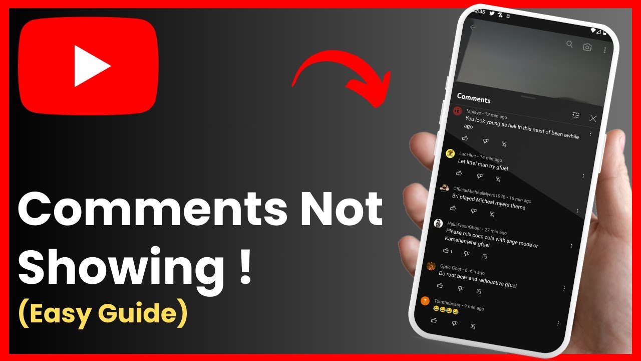 How to Fix YouTube Comments Not Showing Up 2024 - YouTube