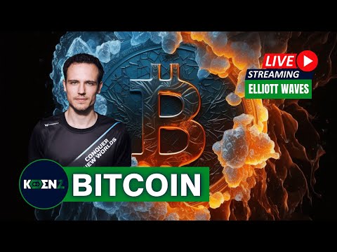 🔴LIVE Bitcoin Bitcoin Elliott Wave Analysis | Trading Psychology | Chatting