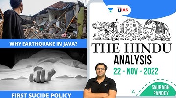 The Hindu Newspaper Editorial Analysis | 22nd November 2022 | Saurabh Pandey