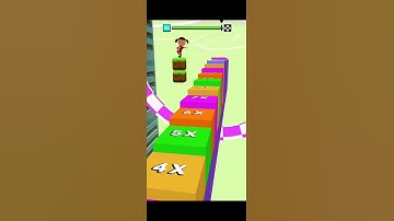 Cube Surfer! game Level #186 games video game running cube run all game game game game game game