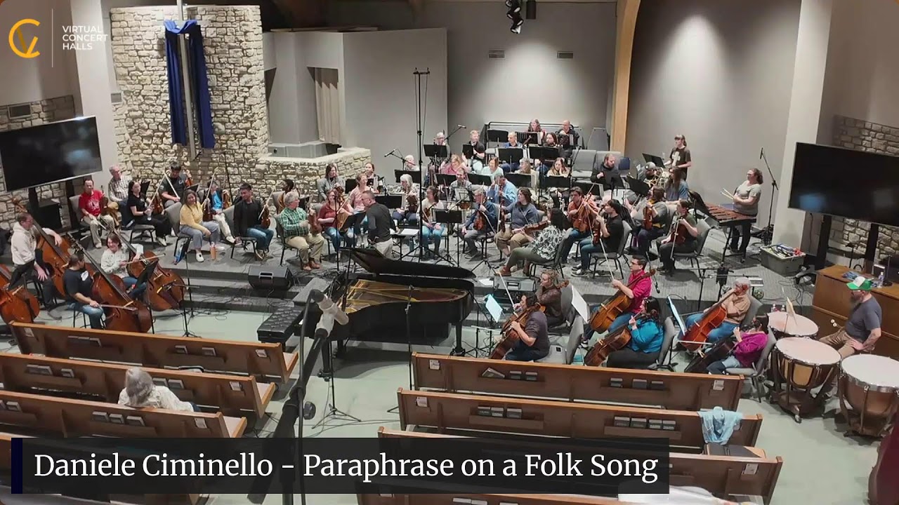 Butler Philharmonic Recording session