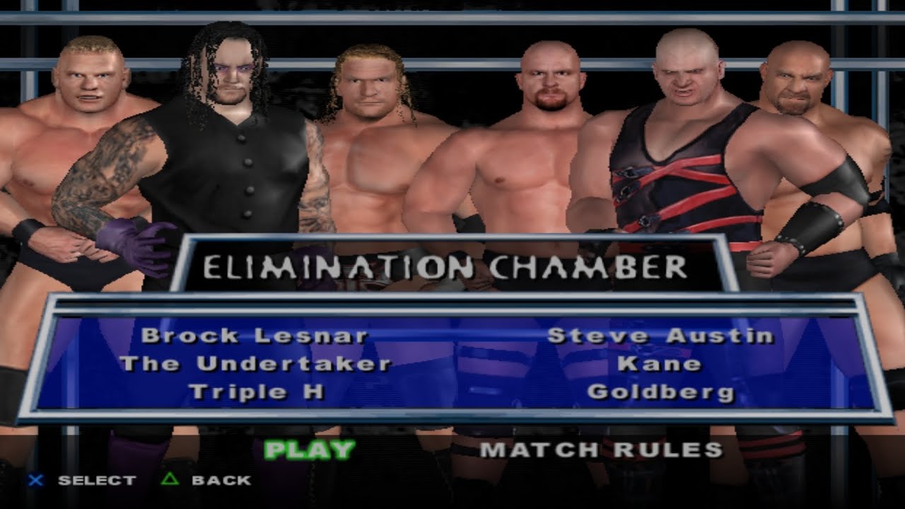 Elimination Chamber Match | #smackdownherecomesthepain 