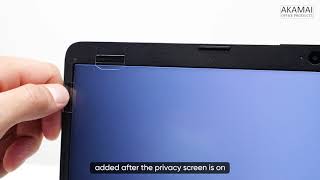 Installation Instructions for Akamai Privacy Screens