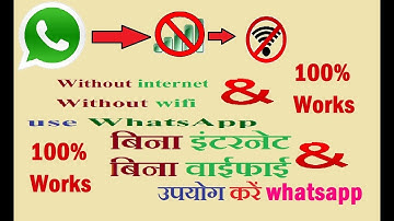 Without internet without wifi use Whatsapp | By ALL IN ONE