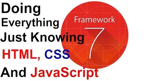 Framework7 Intel Xdk Tutorial  Introduction