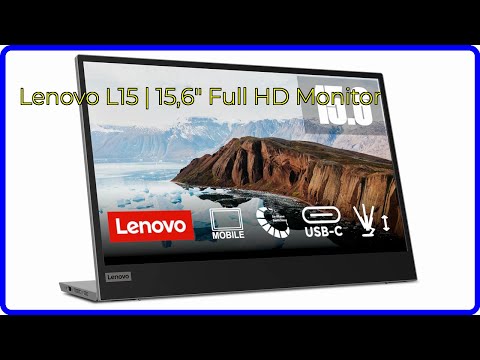 BEWERTUNG (2025): Lenovo L15 | 15,6" Full HD Monitor. WESENTLICHE Einzelheiten