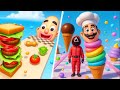 Sandwich Runner 🆚 Stacky Ice Cream Runner🌻🧿🌺🌈Max Levels Walkthrough Android IOS Update Gameplay 2134