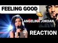 1st time listen - Angelina Jordan - Feeling Good "LIVE on The Stream Gir Tilbake"- Viewer Request.