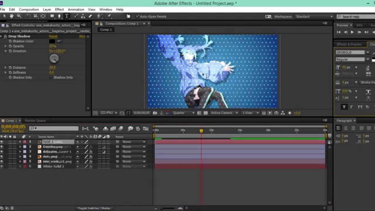 After Effects • Zoom out w/ 3D Spin • Tutorial YouTube