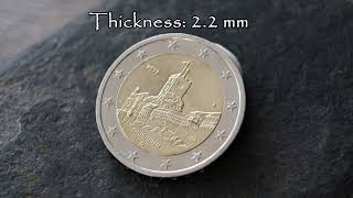 NEW Circulating commemorative coin 2 Euro 2022 Federal Republic of Germany