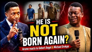 Prophet Uebert Angel Said This After Apostle Arome Said He’s A Diviner & Is Not Born Again