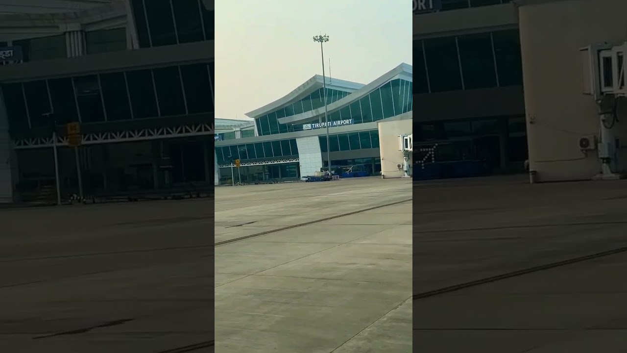 Tirupati airport  🙌🙏                                  