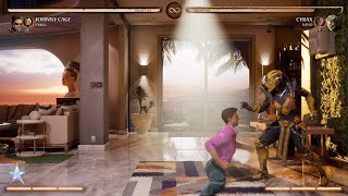 Johnny Cage X Cyrax Combo 1