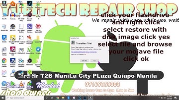 making bootable flashdrive macOS mojave 10.4.1 for pc and laptops