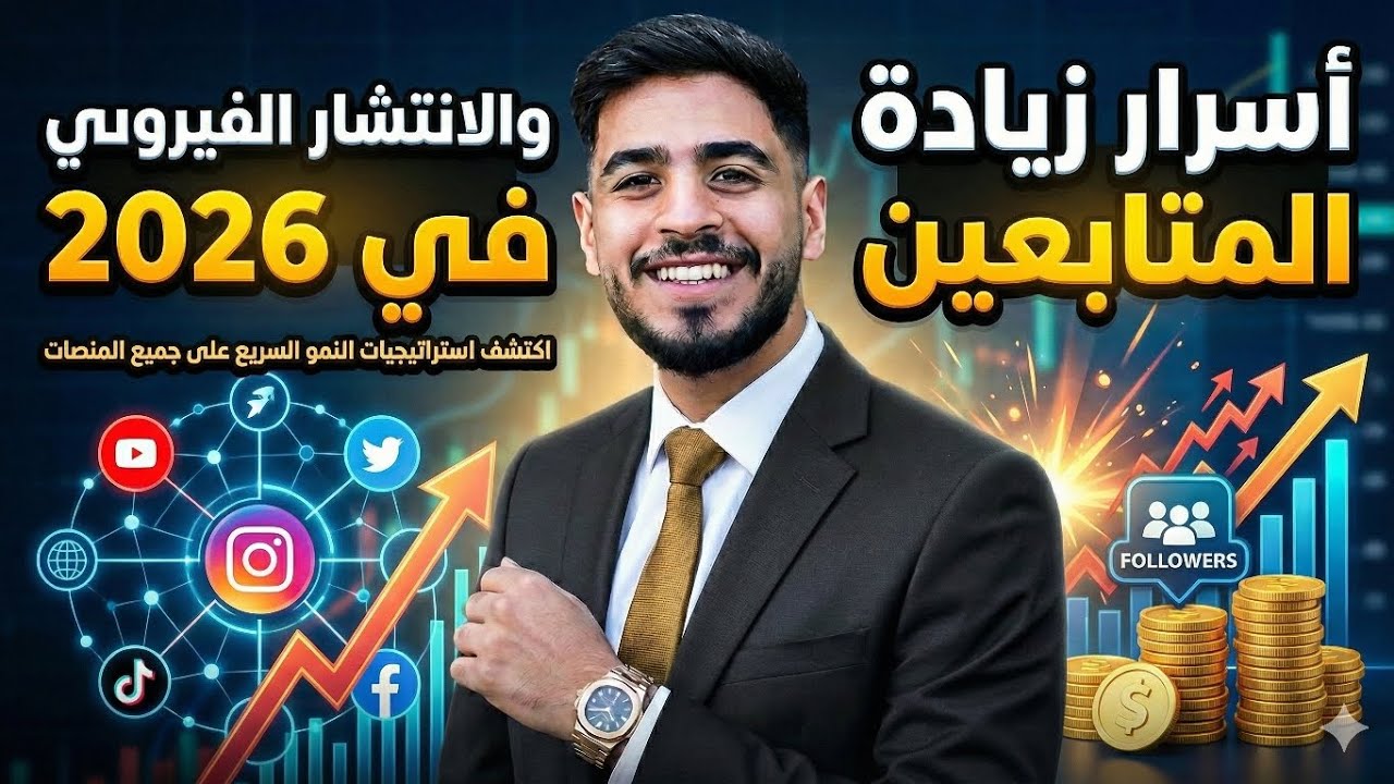 أسرار زيادة المتابعين والانتشار الفيروسي في 2026