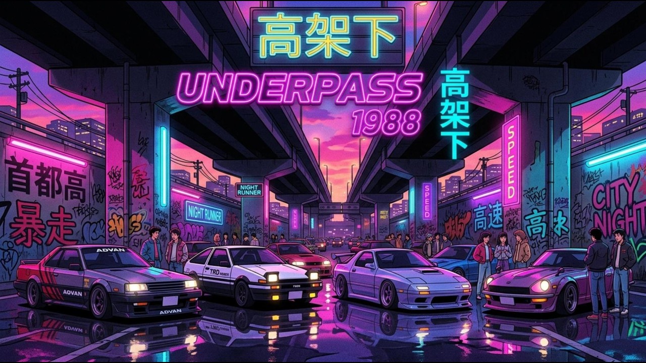 高架下 1 9 8 8 – 日本のシティポップ 80'S JAPANESE CITY POP