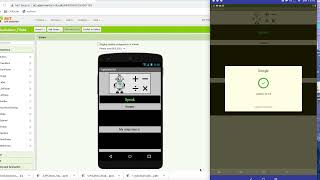 AI with App Inventor: Voice Calculator screenshot 4
