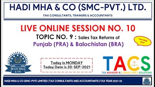 Filing of Monthly Sales Tax Return (PRA) Part 02 - Bookkeeping and Ledger Posting With Closing