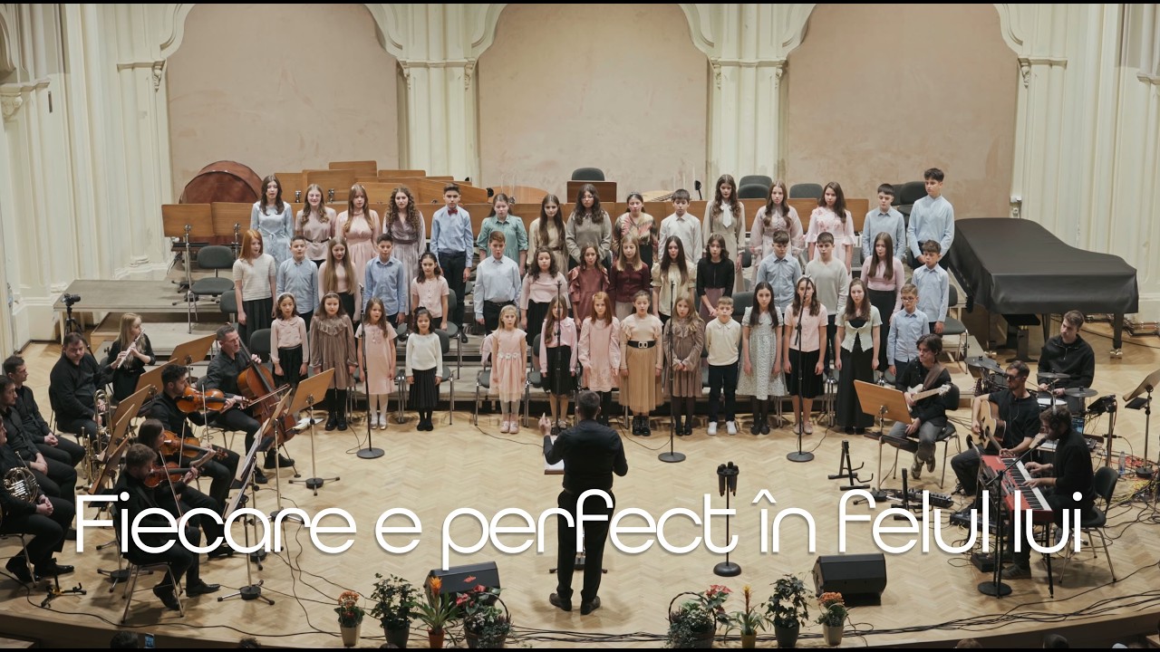 Fiecare e perfect în felul lui - Corul de copii Selah | Cântare creștină