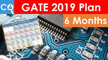 GATE 2019 6 Months Plan for Electronics & Communication Engineering | BATMAN Plan 2